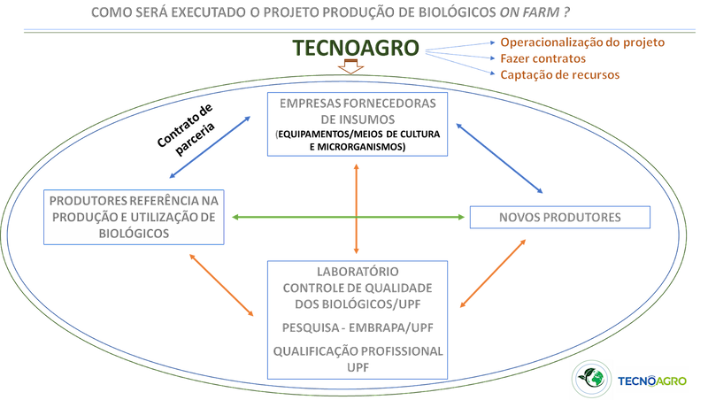 execução projeto on farm