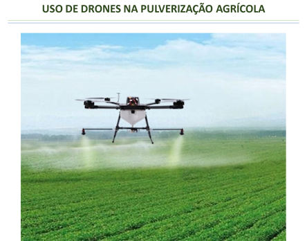 drone pulverizador agrícola