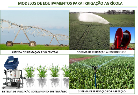 equipamentos para irrigação agrícola 