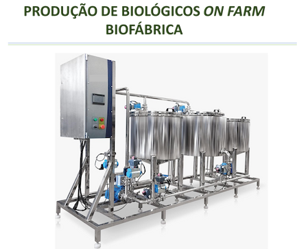 produção de bioçógicos on farm biofábrica 